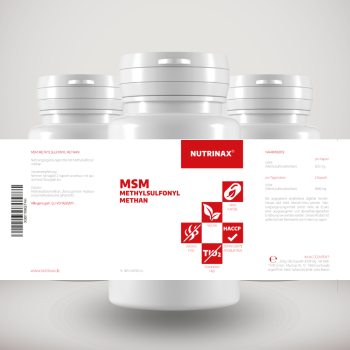 MSM Methylsulfonylmethan Kapseln - 800mg - 365 Kapseln
