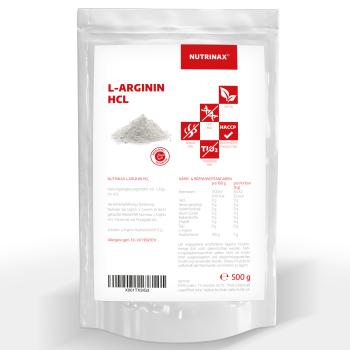 L-Arginin HCL Pulver 500g