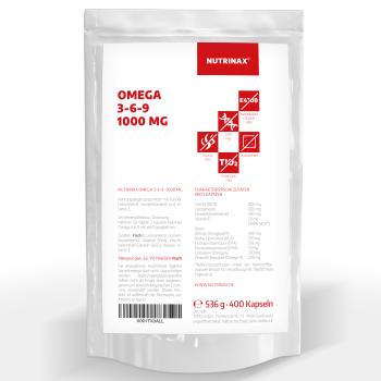 Omega-3-6-9 1000mg 400 Kapseln