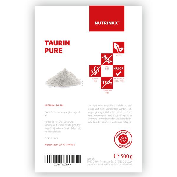 Taurin Pulver 500g